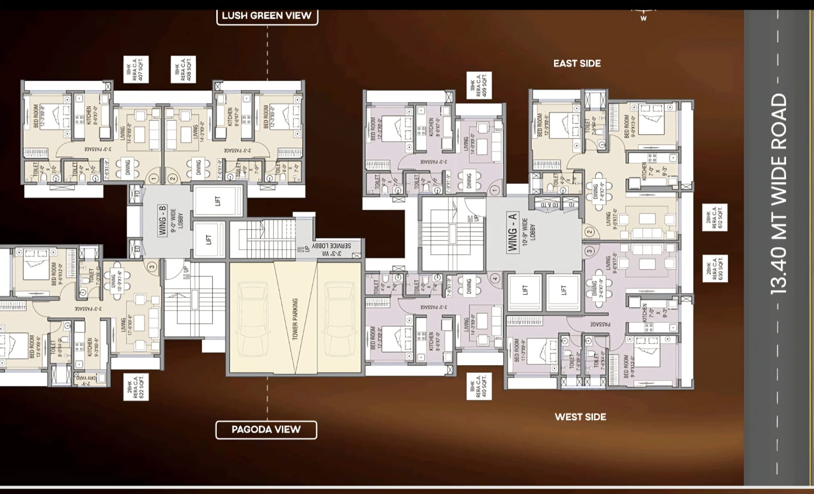 AMBER Floor Plan