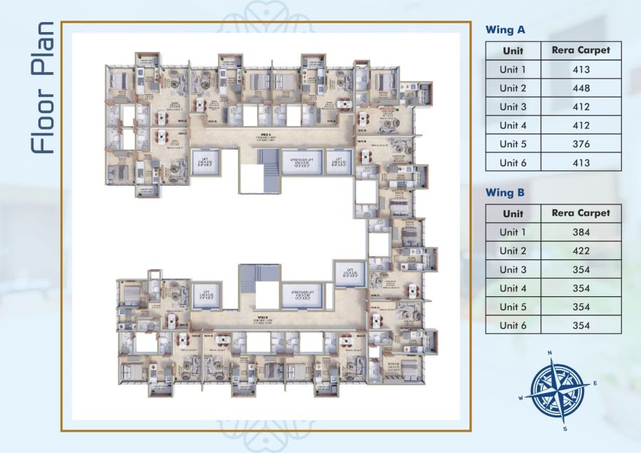 Shreeji Nakshatra Floor Plan