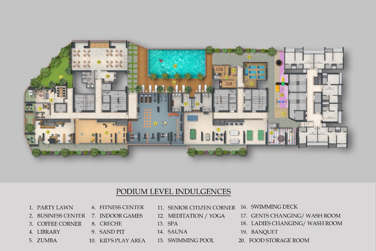 AGARWAL JAVA Floor Plan