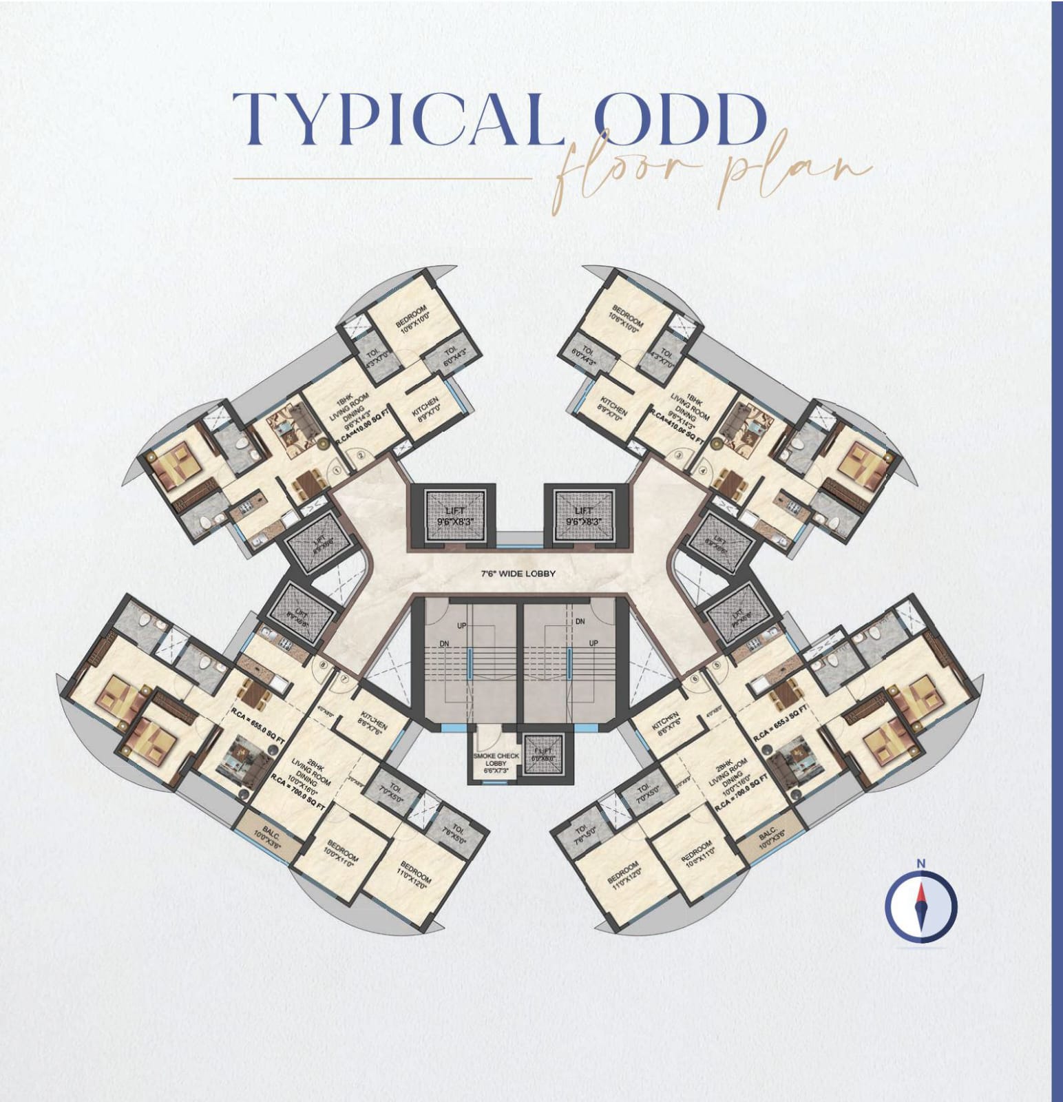 Rishabhraj Opulence Floor Plan