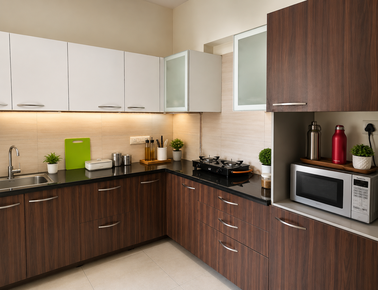 Twin Sharing Room Available in 2BHK Apartment, Malad East